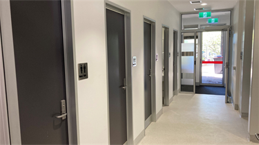Corridor and Toilets