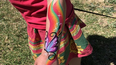Some of the great work of our face painter