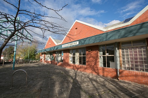 Exterior of Angliss Neighbourhood House