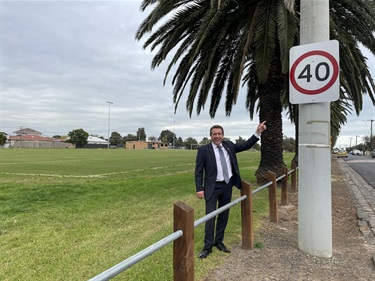 Safer Local Roads ft Mayor, Cr Michael Clarke