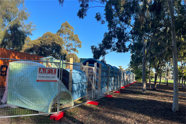 MAC Splash Park slide components delivered May 2023