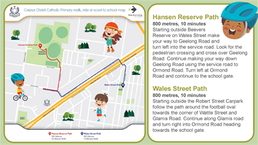 Active Paths for Corpus Christi Catholic Primary School