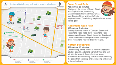 Active Paths for Footscray North Primary School