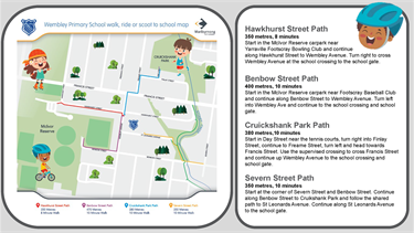 Wembly Primary School Active Map