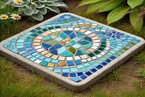 Mosaic stepping stonew.jpg