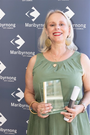 Anna Bourozikas recipient of a 2024 Arts Award
