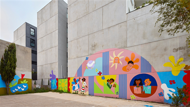 This is Footscray by Abbey Rich and Olana Janfa, 21 Victoria St Footscray, StreetWORKS partnership with Victorian State Government, 2023.