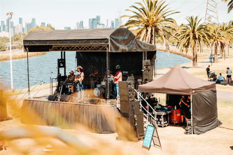 Deck out west event