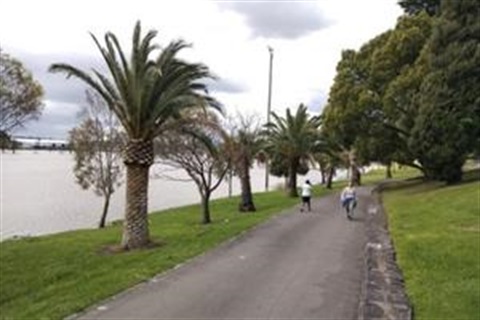 Footscray park original flooding