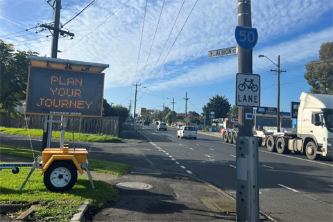 Somerville Road VMS Board