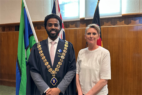 Mayor Semra and Deputy Mayor Meredith web.png