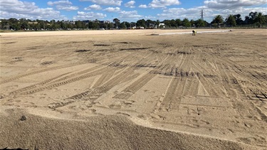 Cricket wicket installation