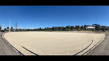 Sand base installation