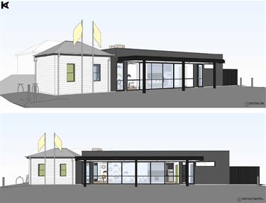 Footscray Trugo Pavilion 3D render