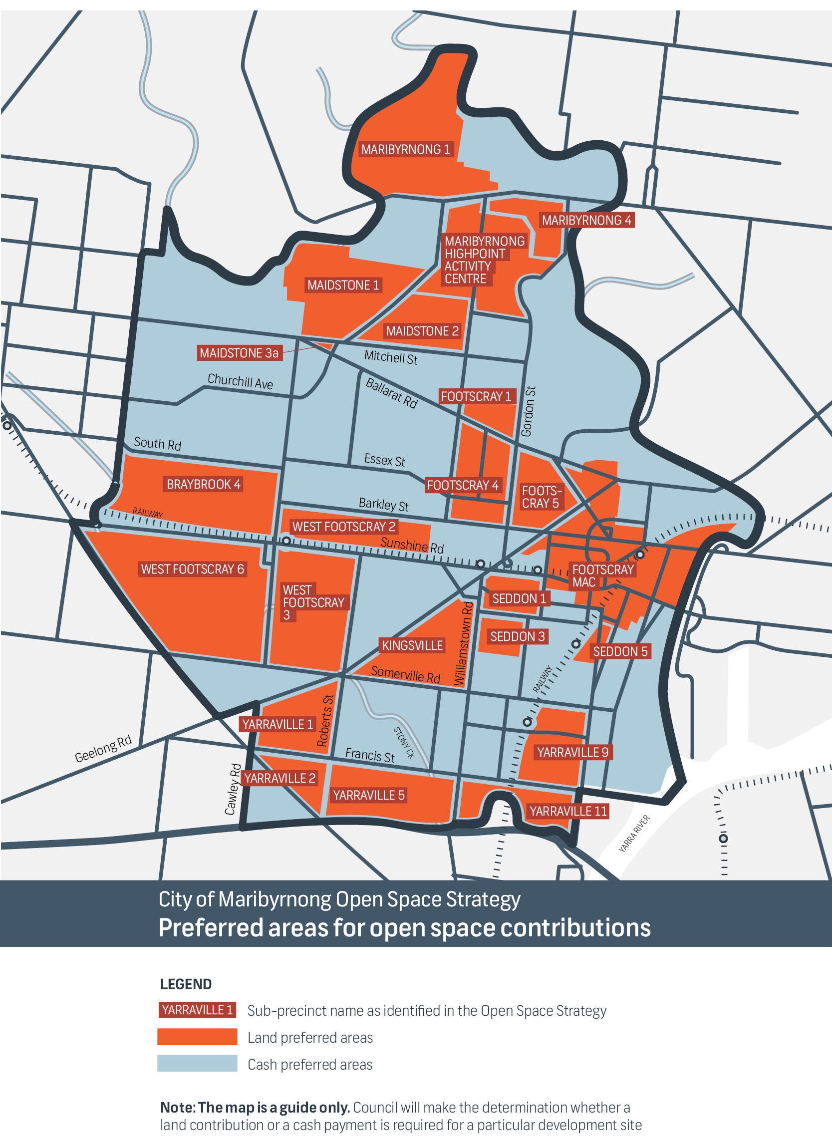 C137 Preferred land cash areas