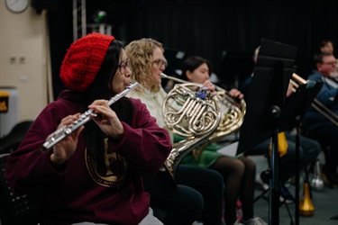 Westgate Concert Band rehearse as part of their Musical Outreach project. This project was supported through the Maribyrnong City Council Community Grants Program 2024-2025.