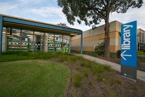 Exterior of Maribyrnong Library